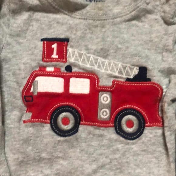 Set of four long sleeve 6 month onesies - Picture 8 of 9